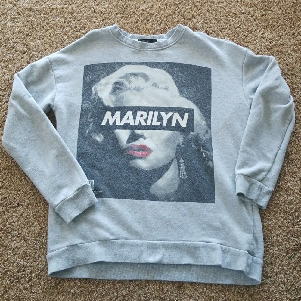 Forever 21 Marilyn Monroe Sweatshirt